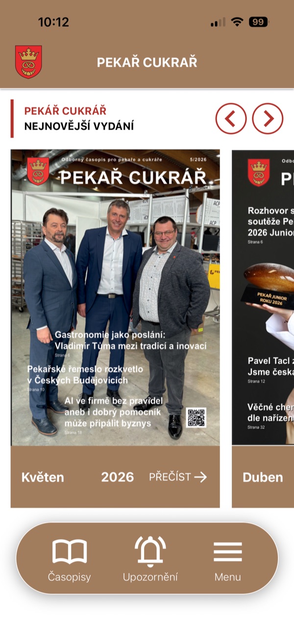 Náhled aplikace Pekař & Cukrář